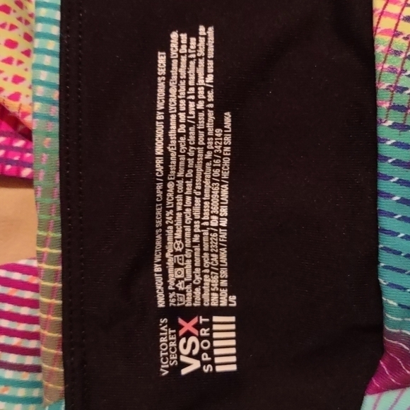 𝅺Victoria Secret Performance Leggings Size Large - Picture 4 of 5